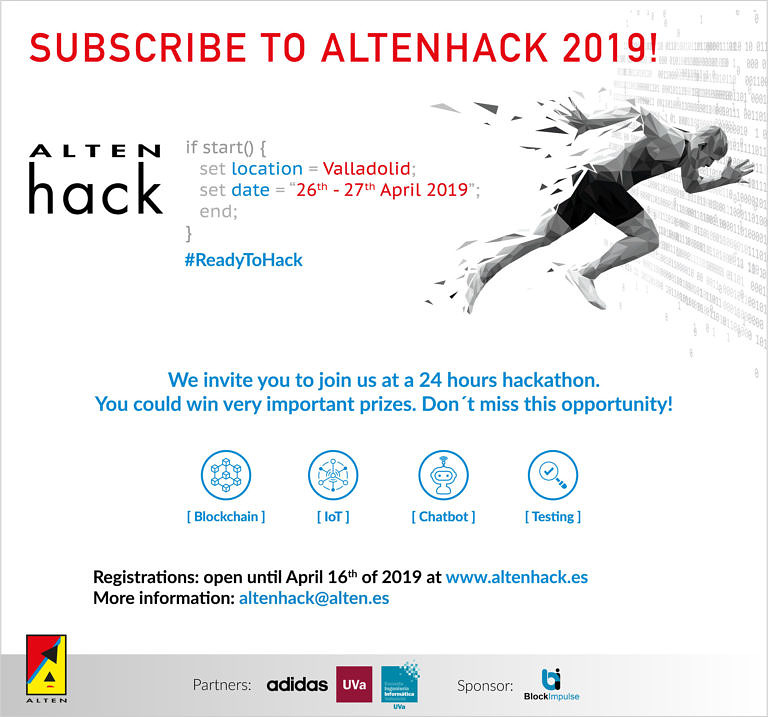 Adidas Hackathon Valladolid – Spain April 2019